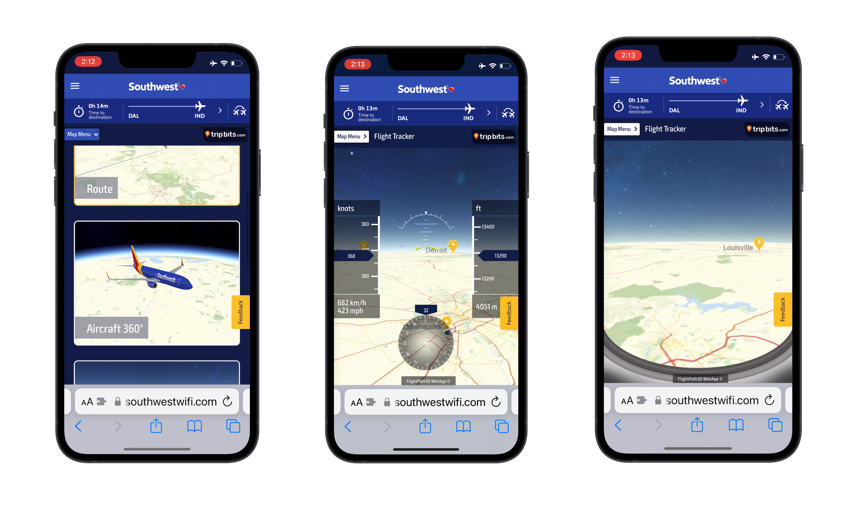 Introducing an Updated Onboard Flight Tracker | SWA Newsroom